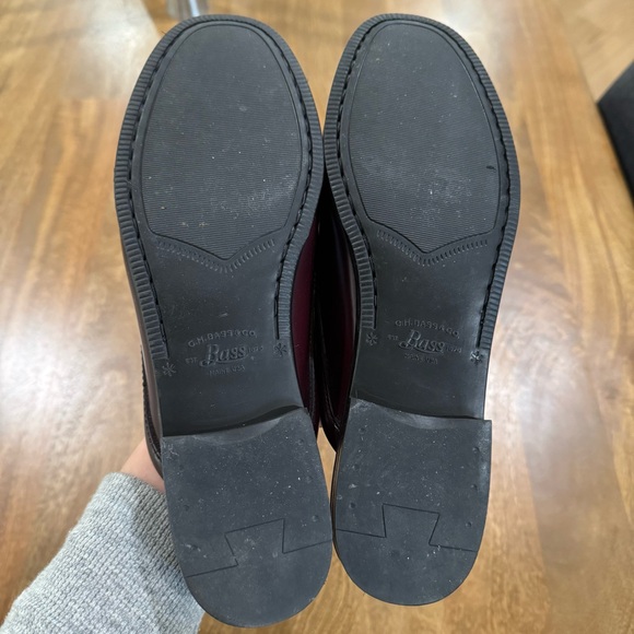 G.H. Bass & Co. Wynn Burgundy Loafers - Picture 8 of 10